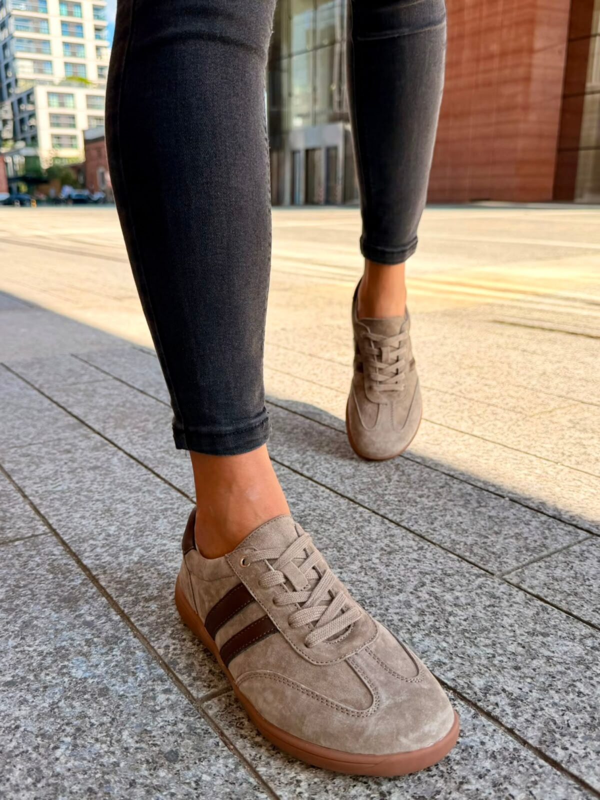 Buty Barefoot Santorio Skóra  EGS GA67 Latte